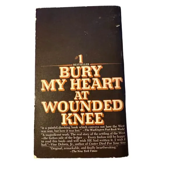Vintage 1972 Bury My Heart at Wounded Knee Dee Brown Bantam Paperback - Picture 3 of 9